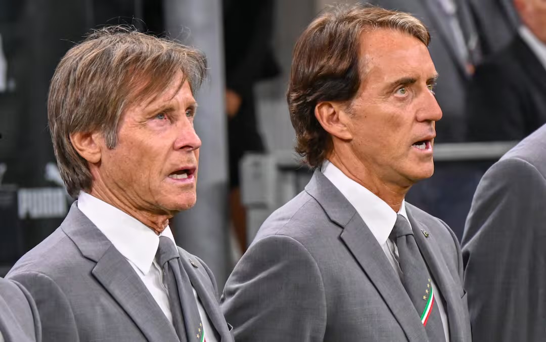 Roberto Mancini ufficializza il nuovo staff della Nazionale: Oriali torna team manager