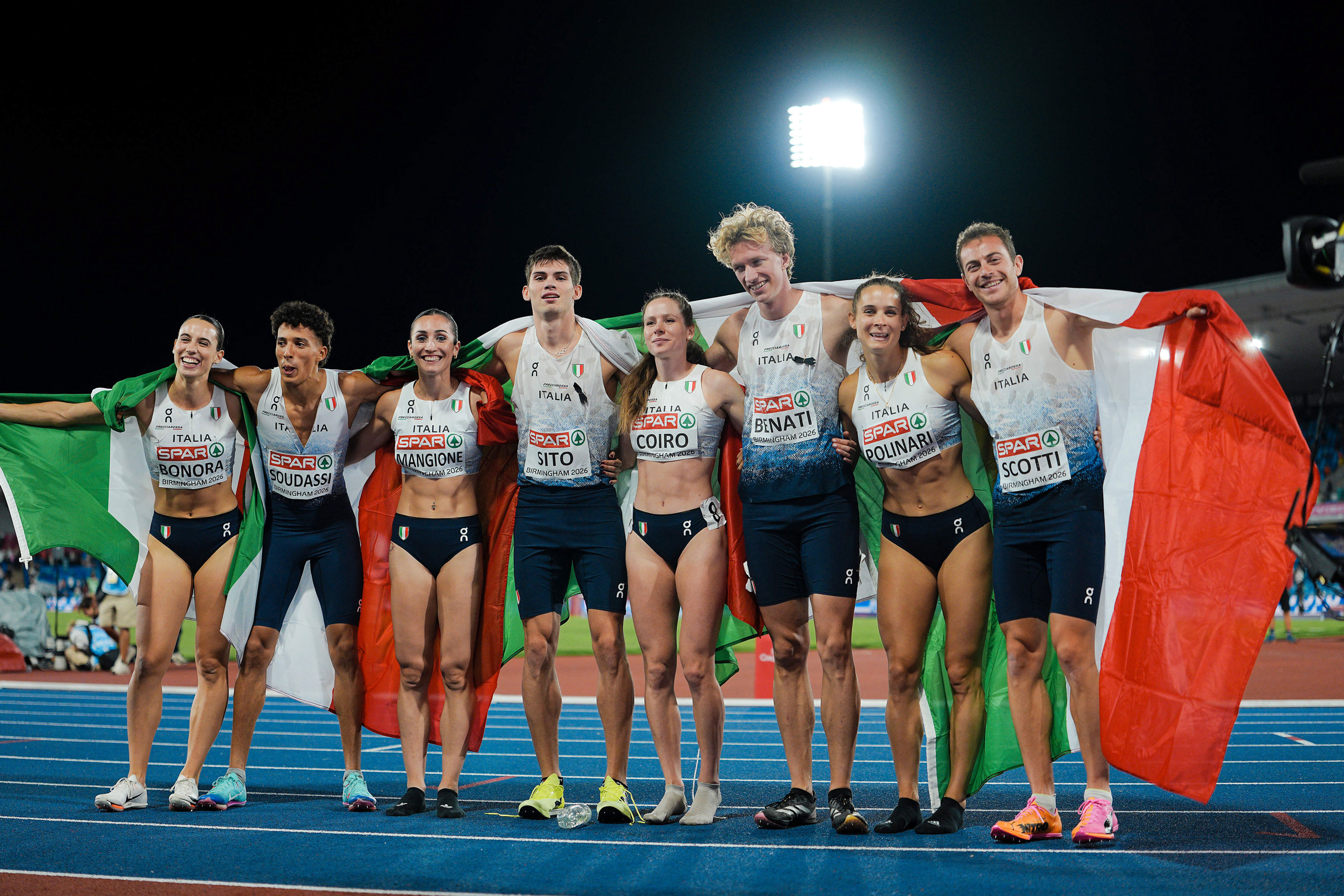 Europei di atletica 2026, l’Italia riscrive la storia: gli azzurri conquistano Birmingham