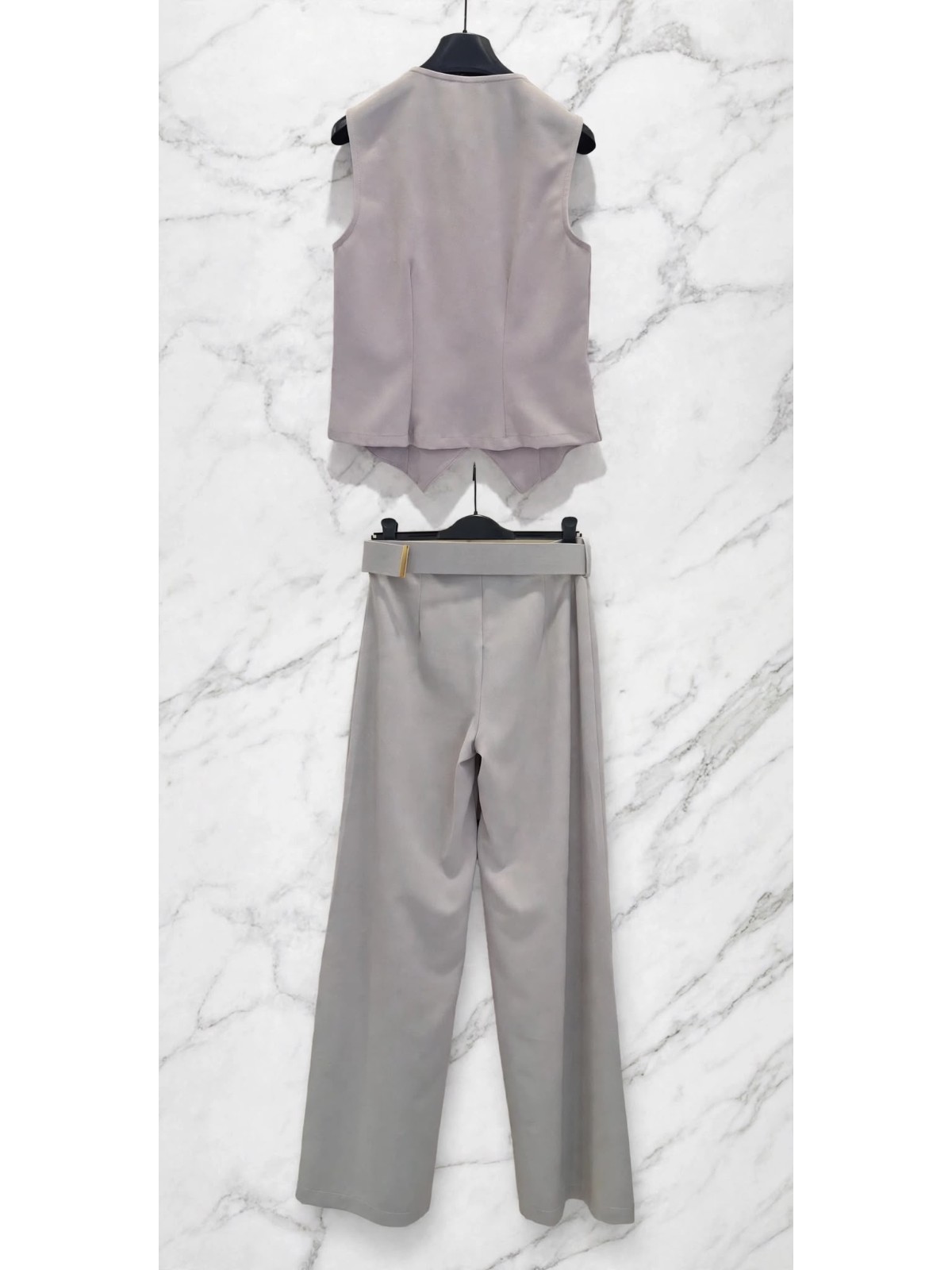 Completo Gilet e Pantalone Palazzo Grigio – Extè - immagine 6
