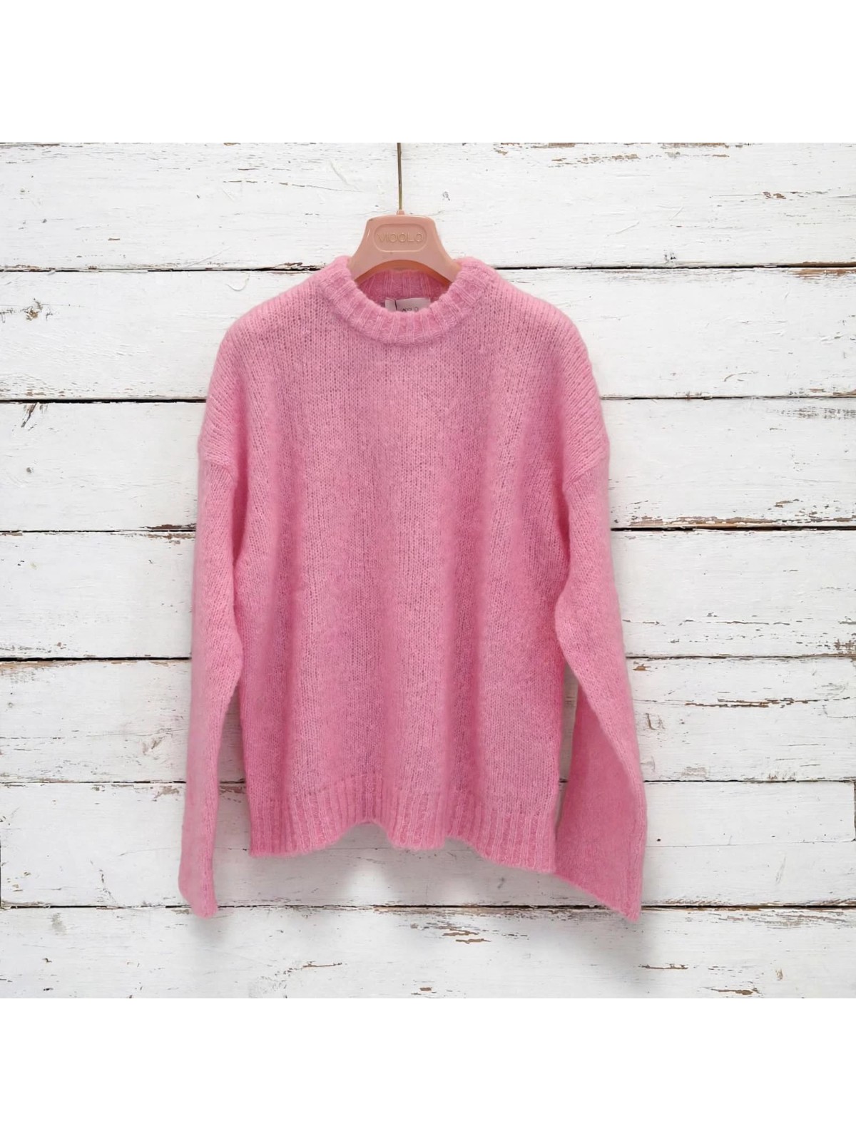 Maglioncino in Mohair Rosa – Vicolo - immagine 3