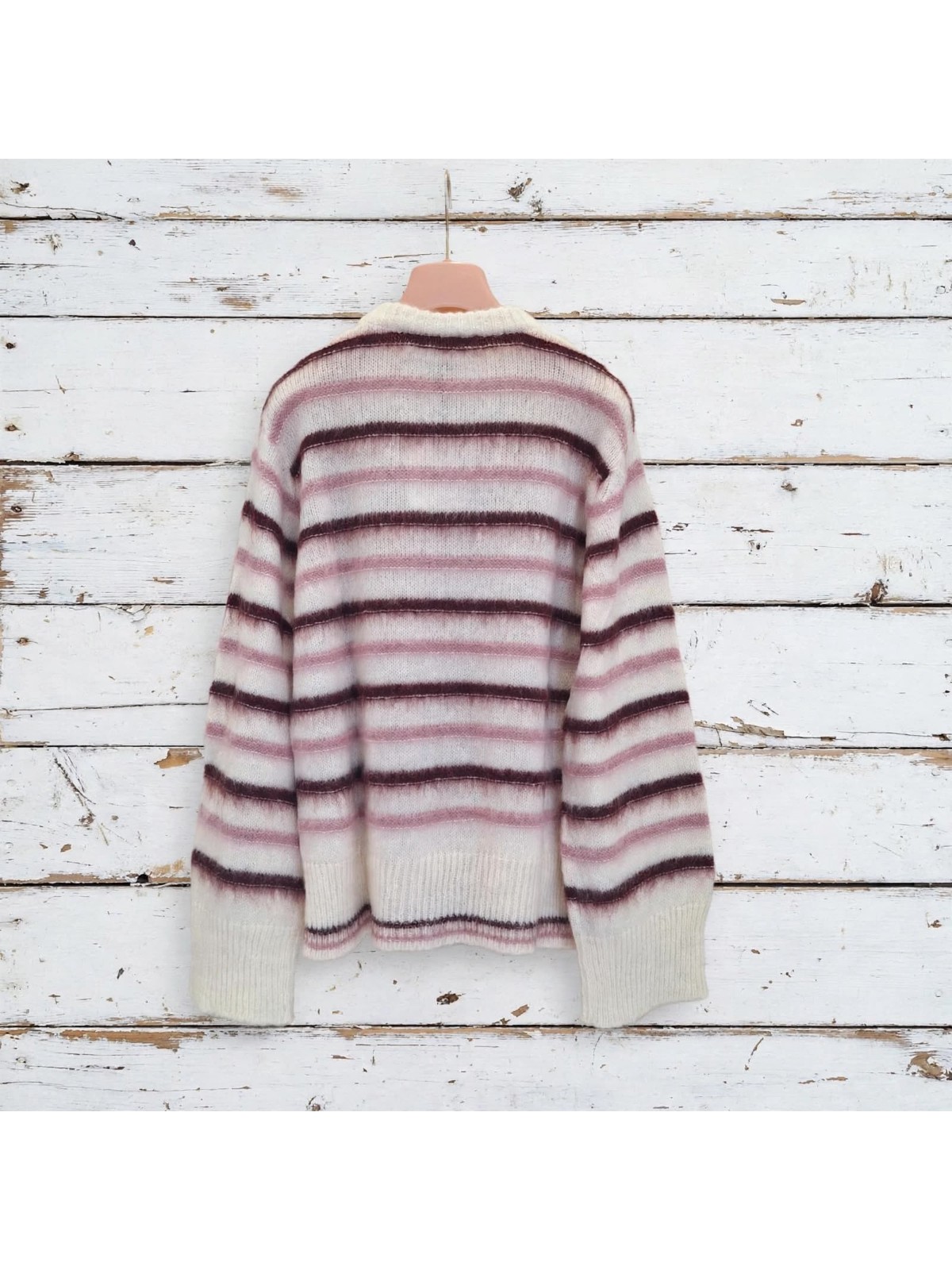 Maglioncino in Mohair a Righe – Vicolo - immagine 4