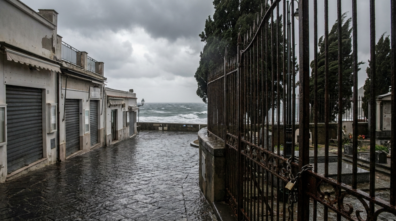 Capri, domani scuole, parchi e cimitero resteranno chiusi per il maltempo